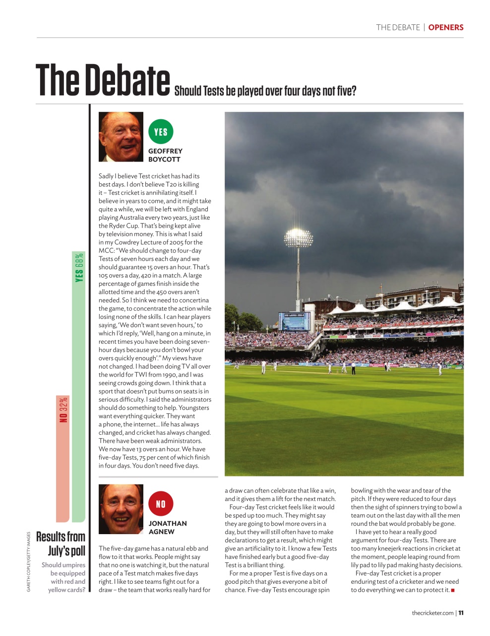 The Cricketer Magazine Preview Pages