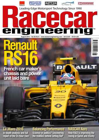Racecar Engineering issue August 2016