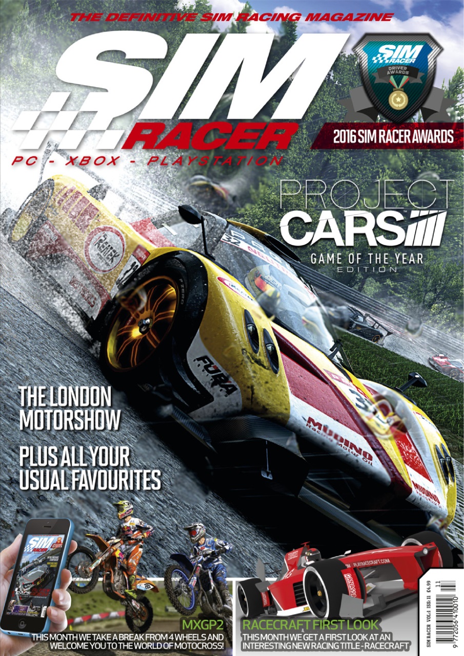 Sim Racer Preview Pages