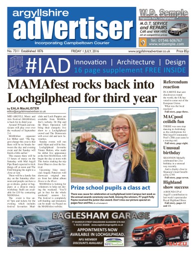 Argyllshire Advertiser issue 