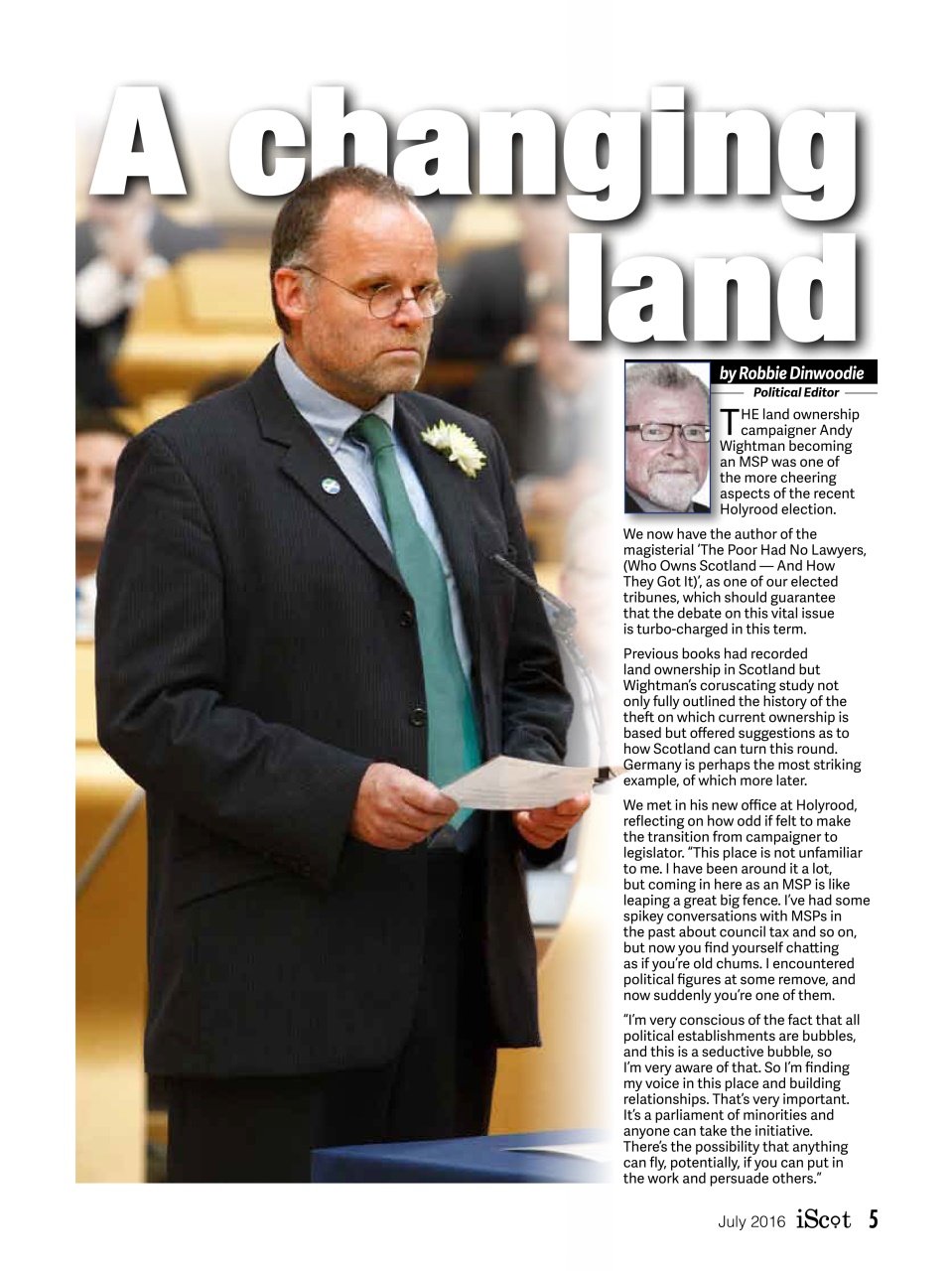 iScot Magazine Preview Pages