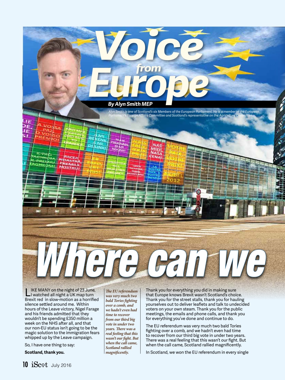 iScot Magazine Preview Pages