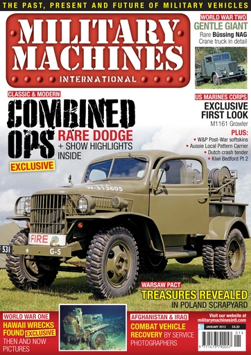 Military Machines International issue January 2012