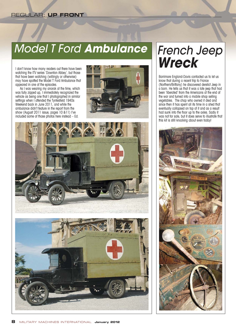 Military Machines International Preview Pages
