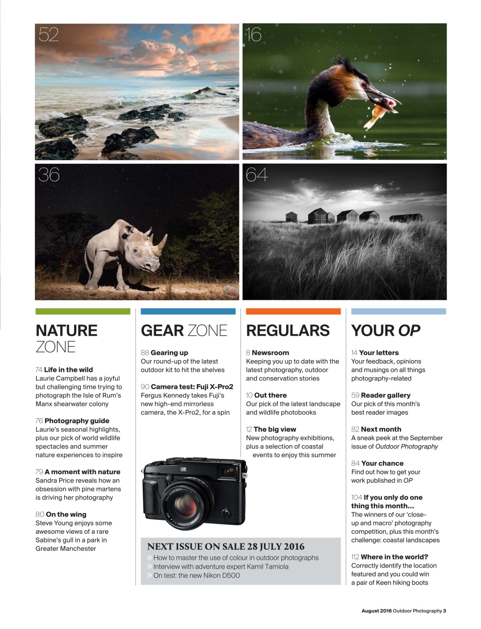 Outdoor Photography Preview Pages