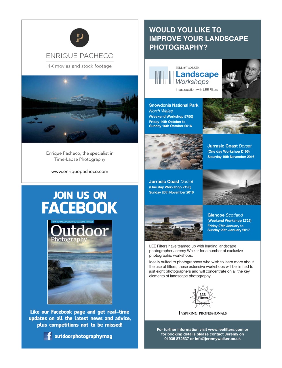 Outdoor Photography Preview Pages