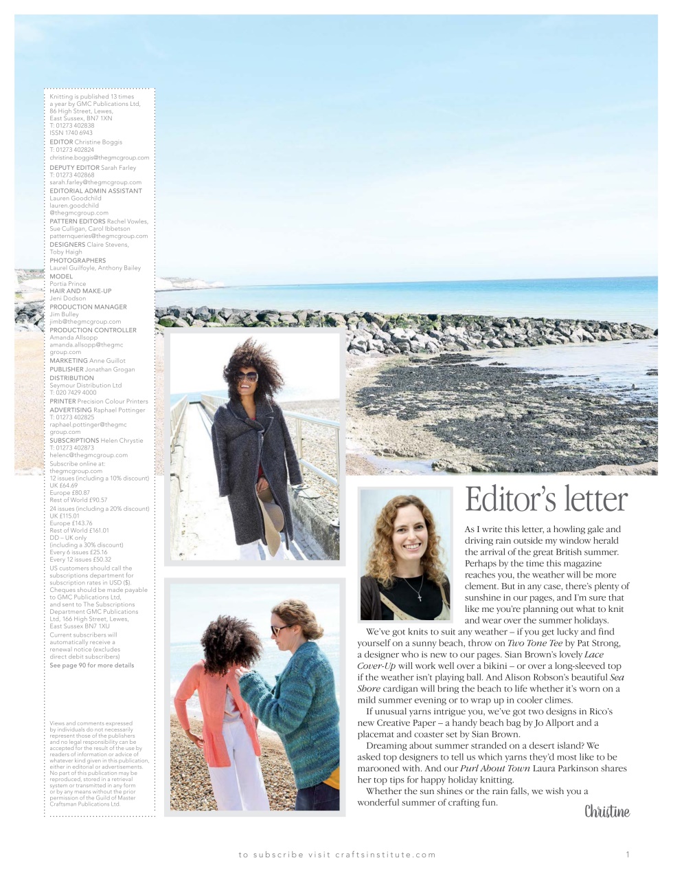 Knitting Preview Pages