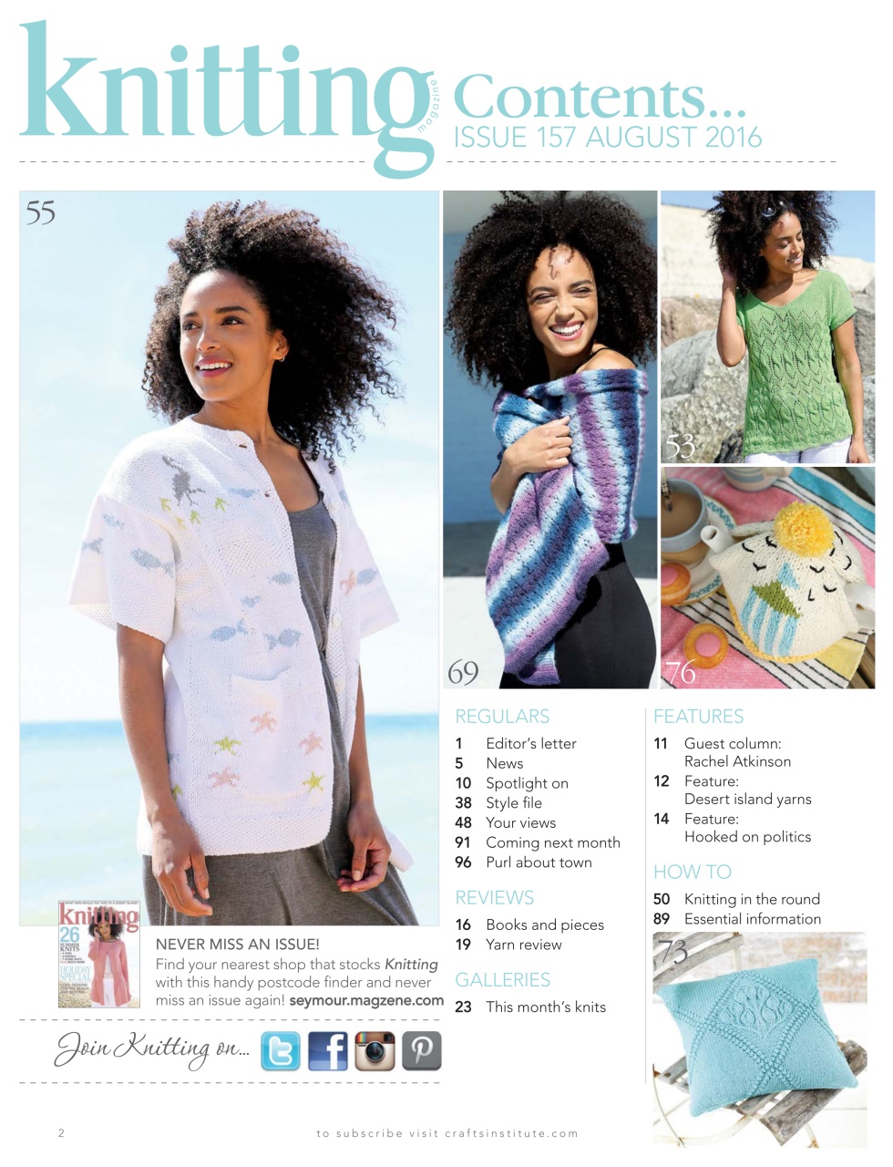 Knitting Preview Pages