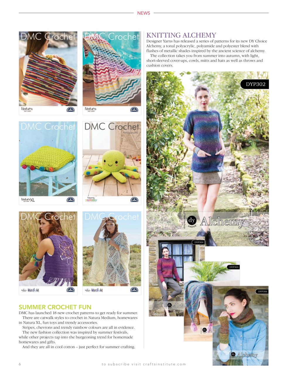 Knitting Preview Pages