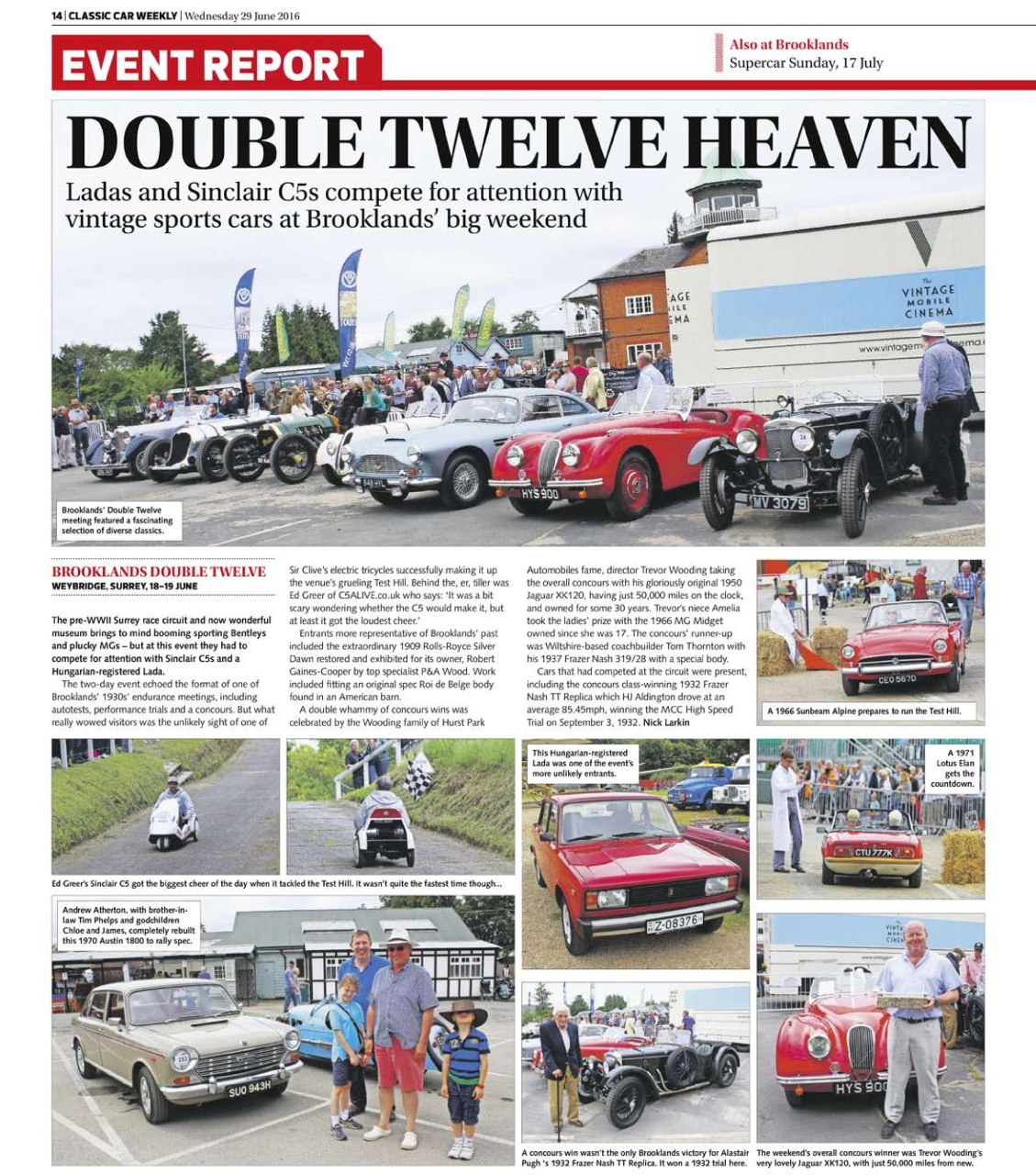 Classic Car Weekly Preview Pages