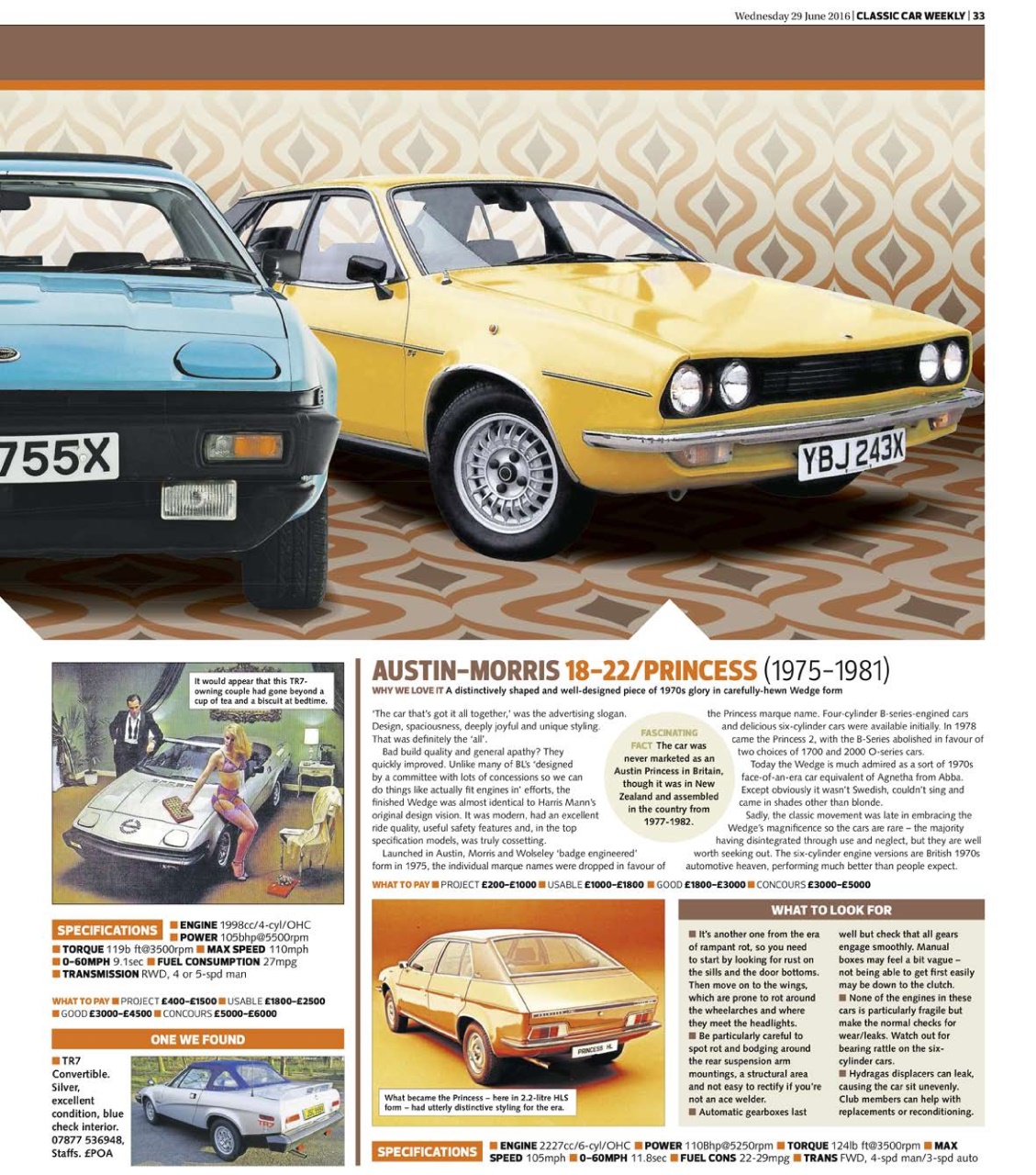 Classic Car Weekly Preview Pages