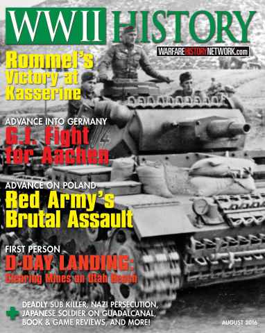 WW2 History Magazine issue August 2016