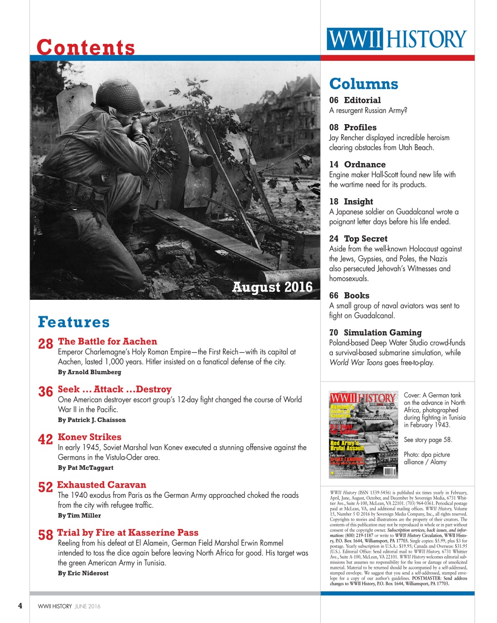 WW2 History Magazine Preview Pages