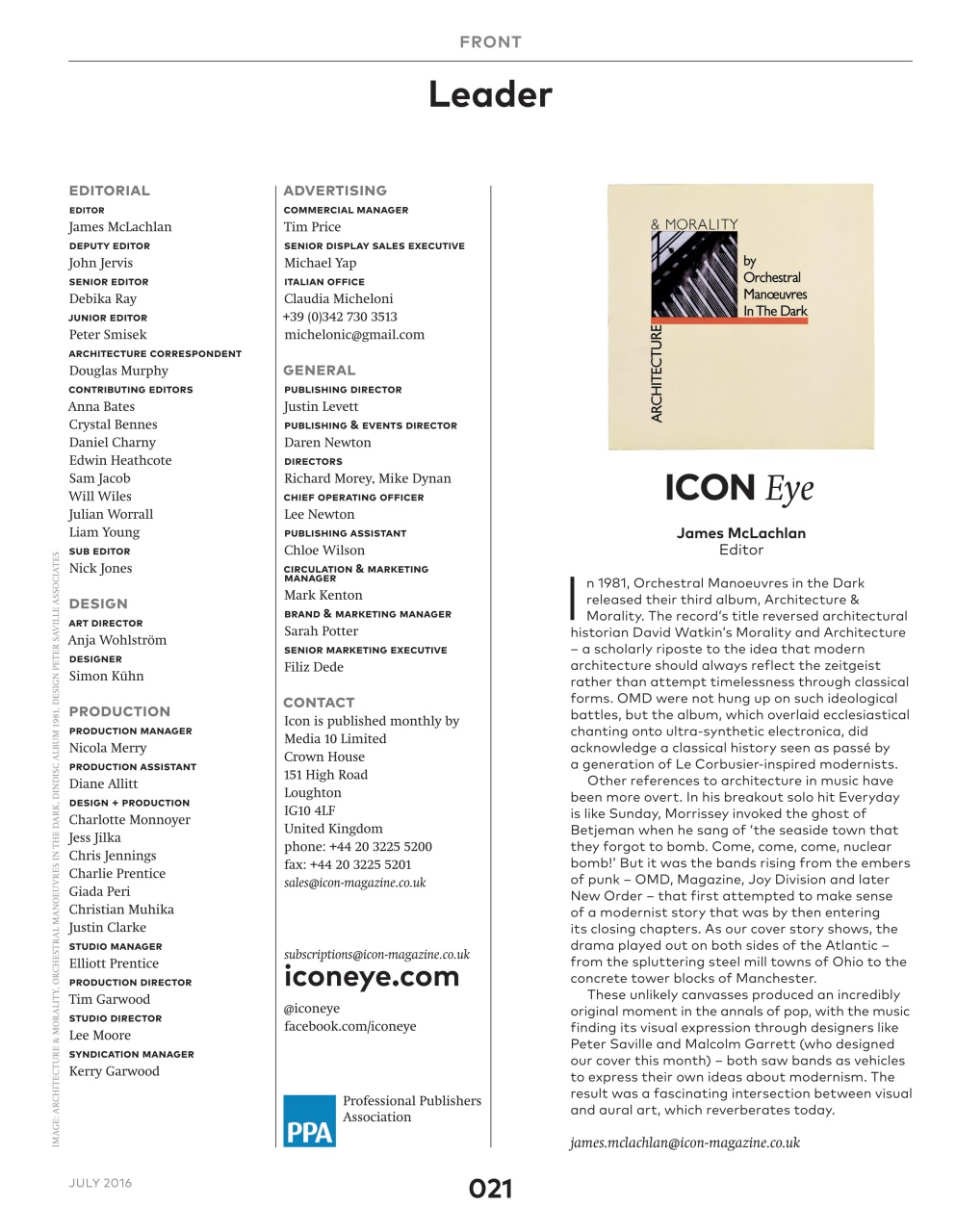 Icon Preview Pages