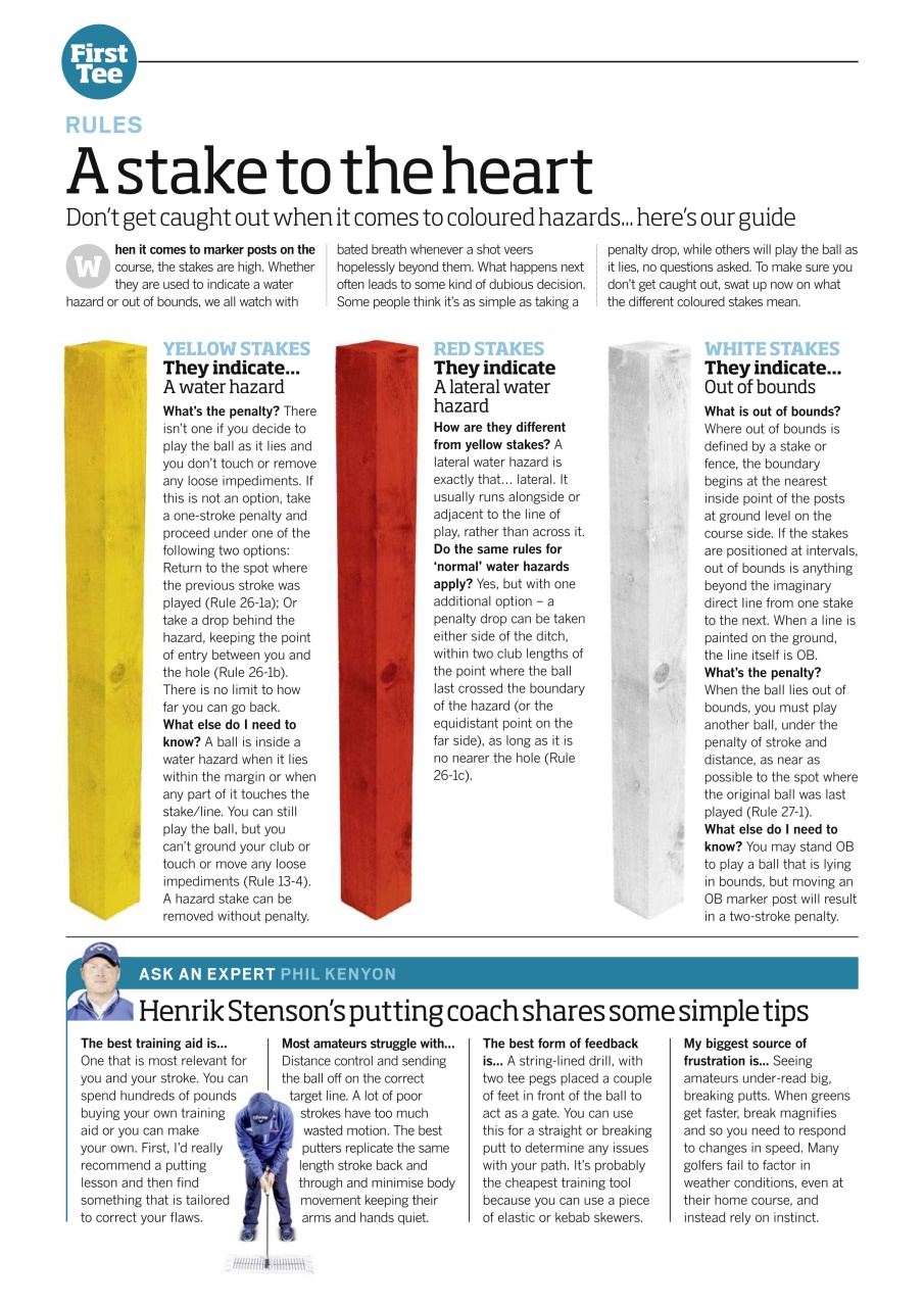 Today's Golfer Preview Pages