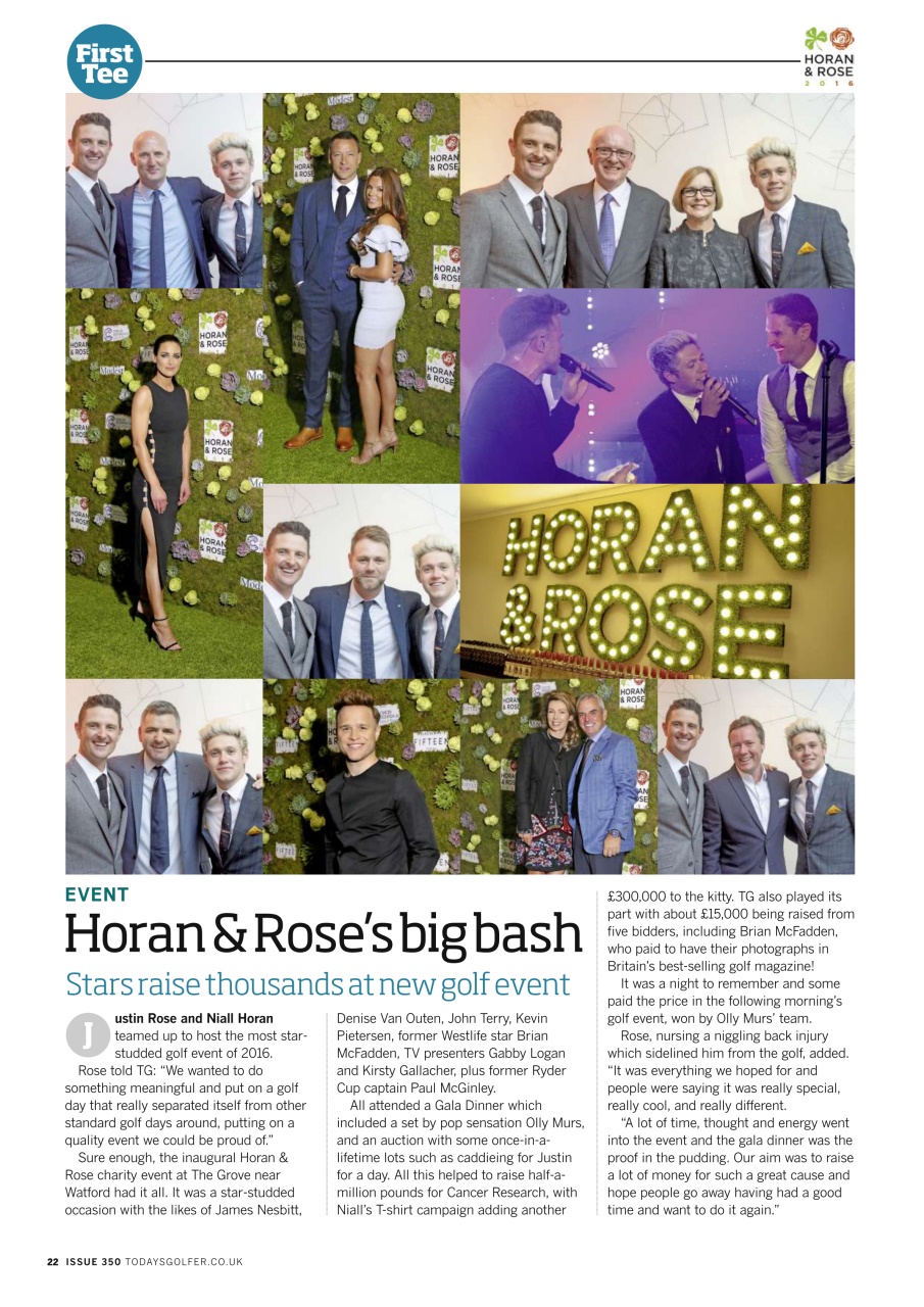 Today's Golfer Preview Pages