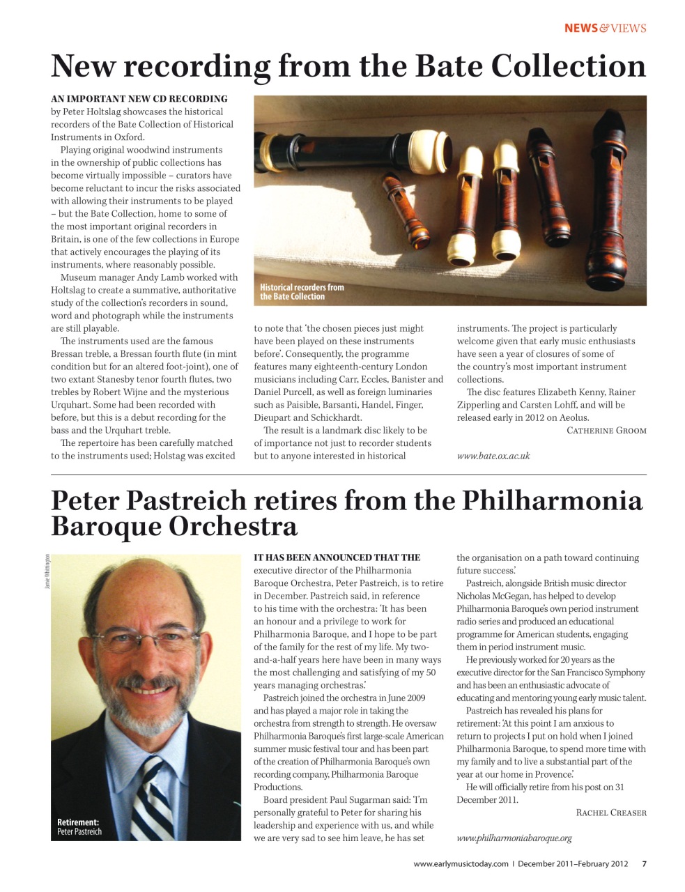 Early Music Today Preview Pages