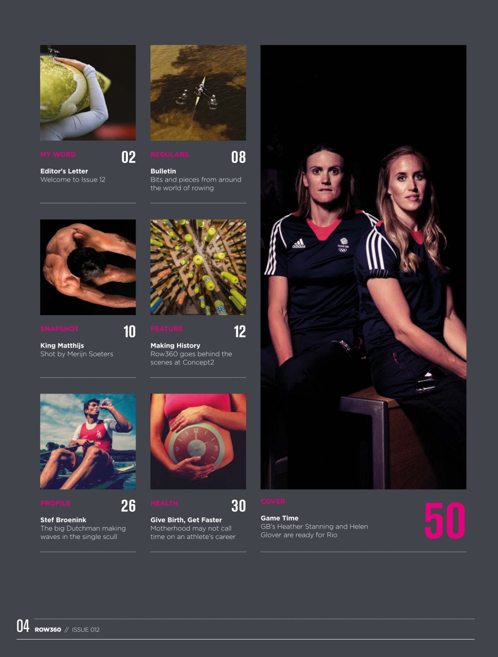 Row360 Preview Pages