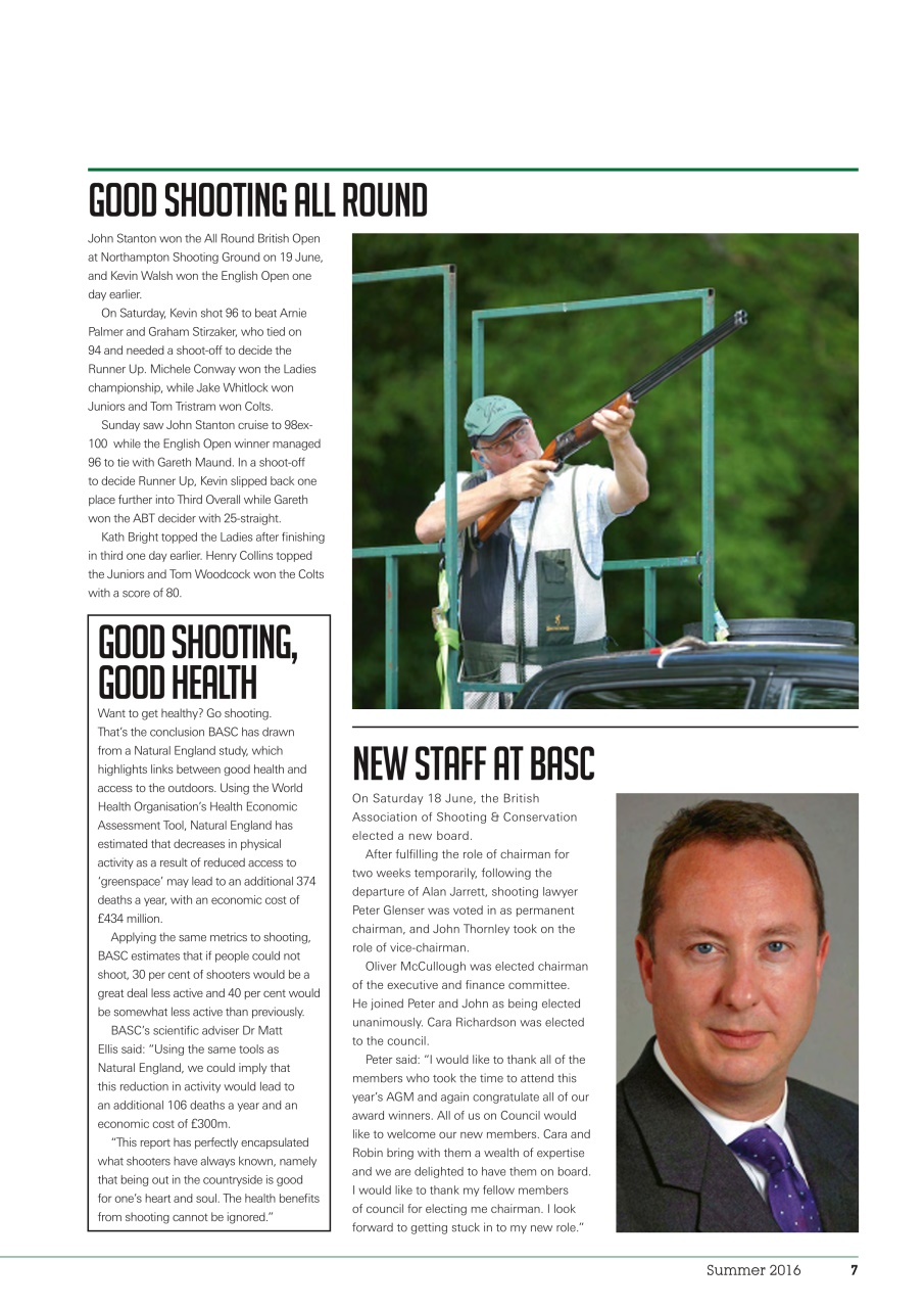 Clay Shooting Preview Pages