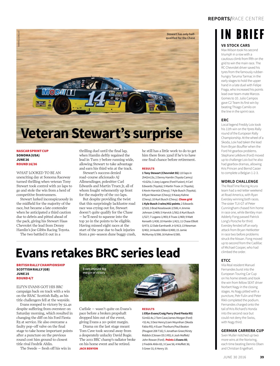 Autosport Preview Pages