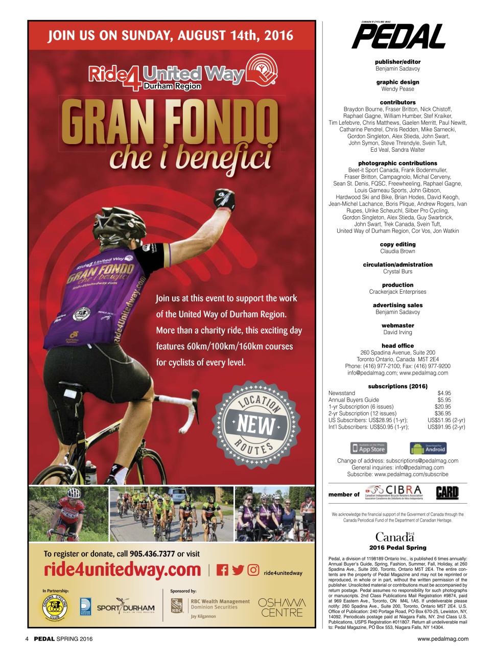 Pedal Magazine Preview Pages