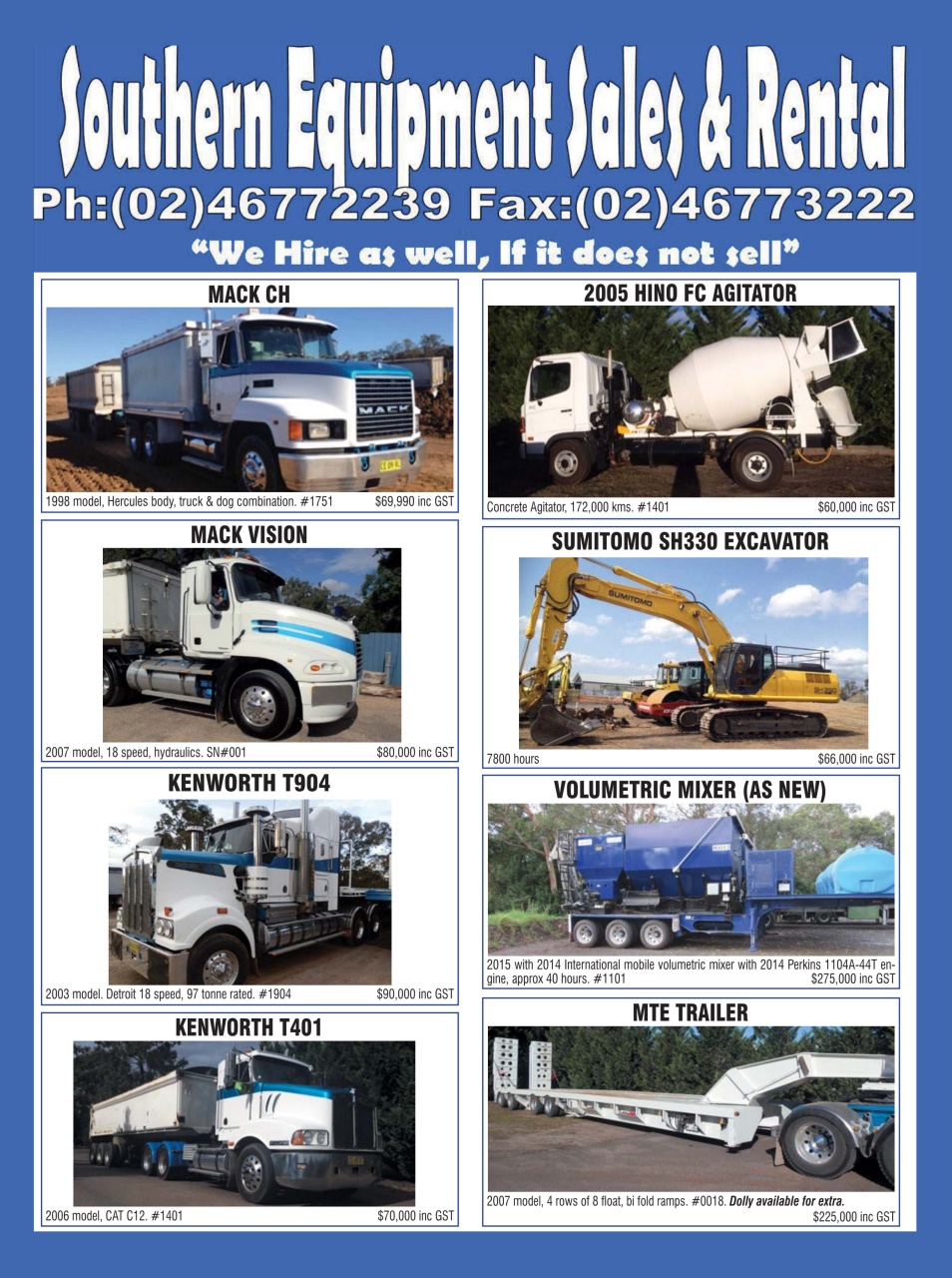 JUST TRUCKS Preview Pages