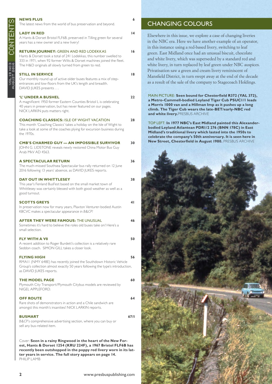 Bus & Coach Preservation Preview Pages