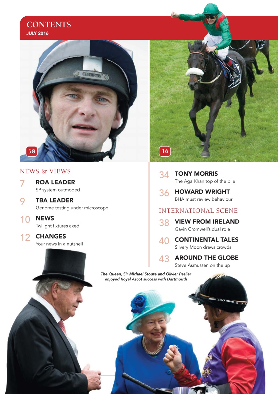 The Owner Breeder Preview Pages