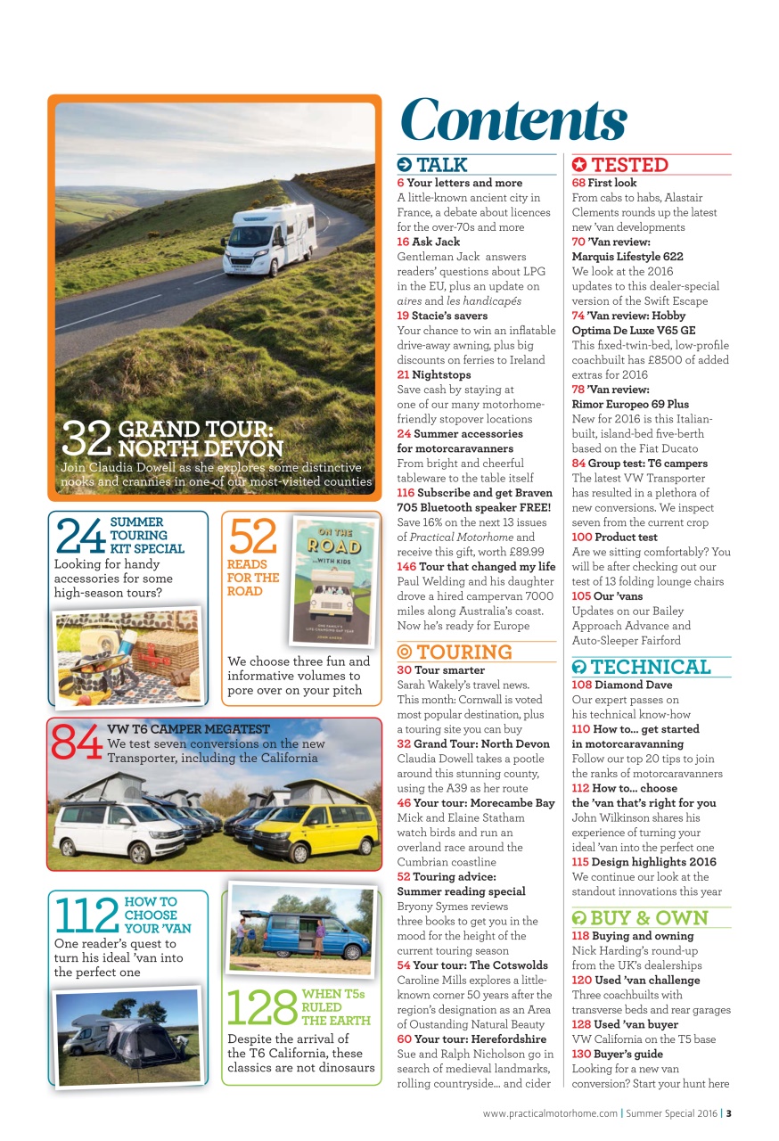 Practical Motorhome Preview Pages