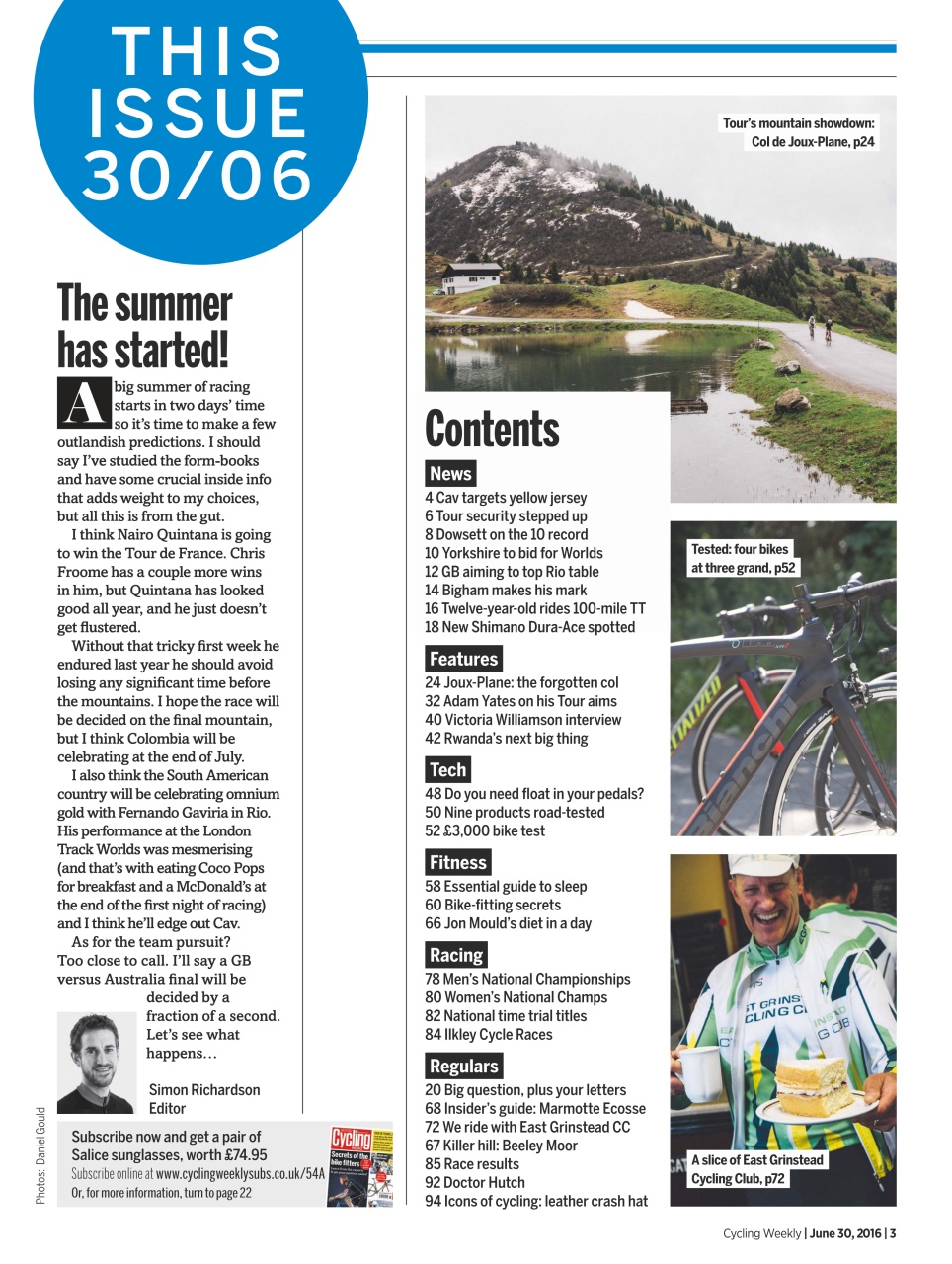 Cycling Weekly Preview Pages