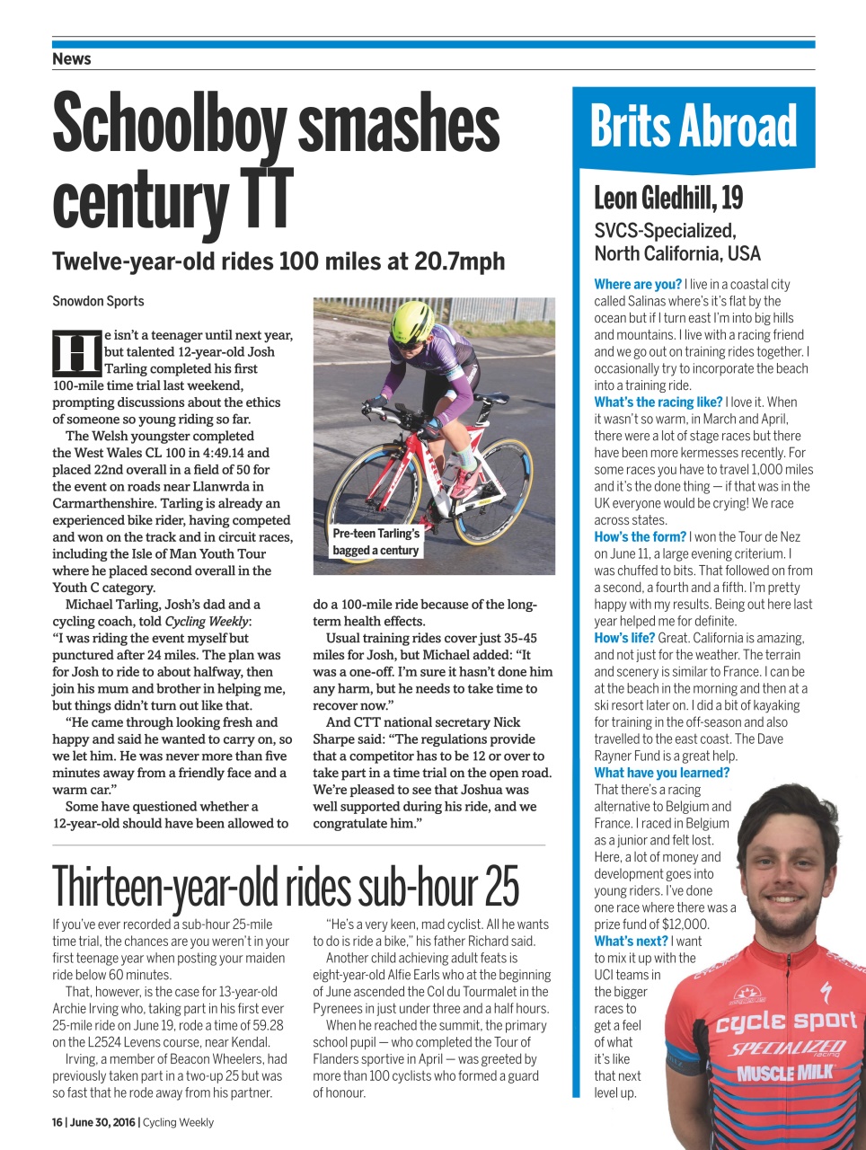 Cycling Weekly Preview Pages