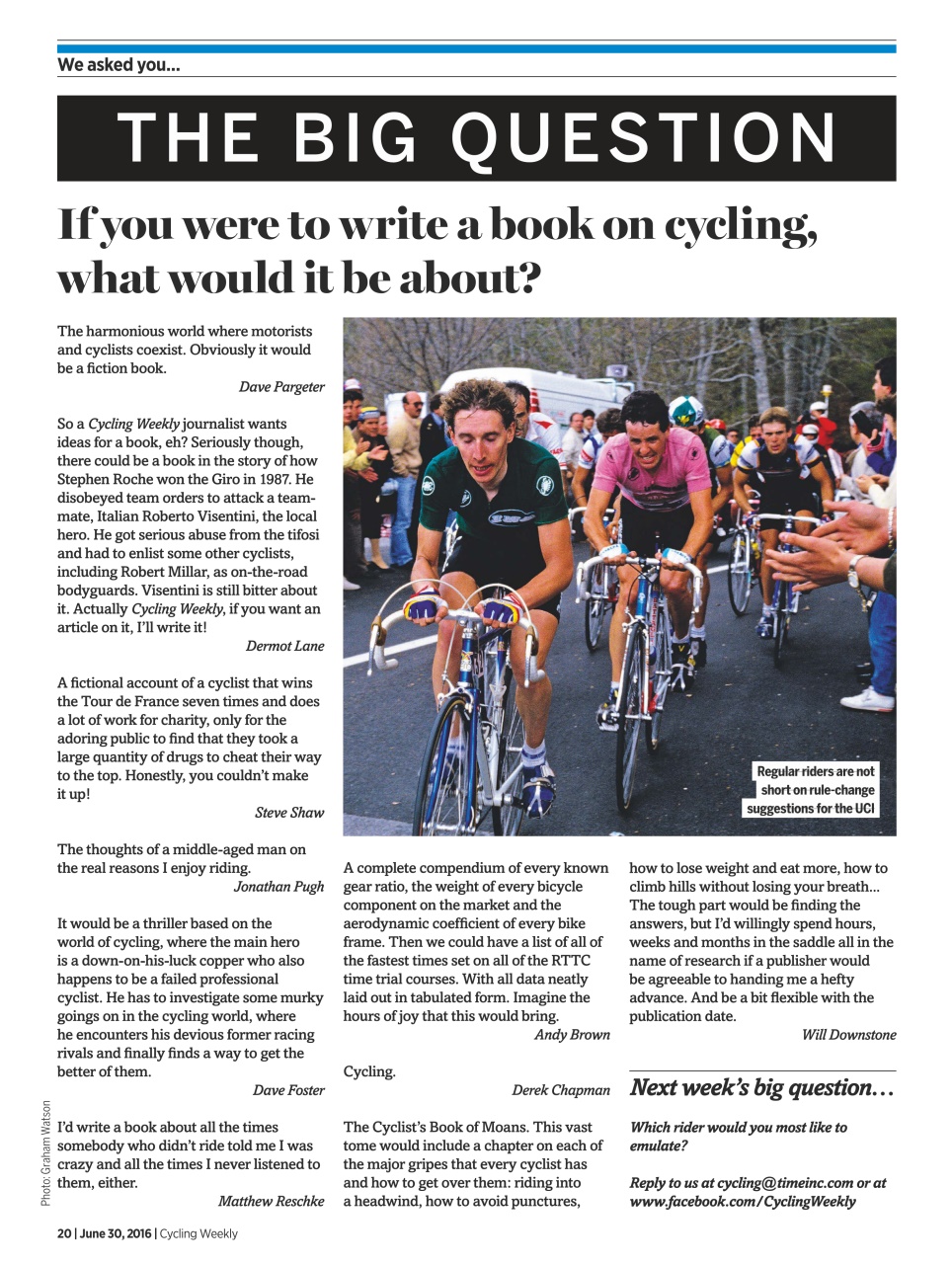 Cycling Weekly Preview Pages
