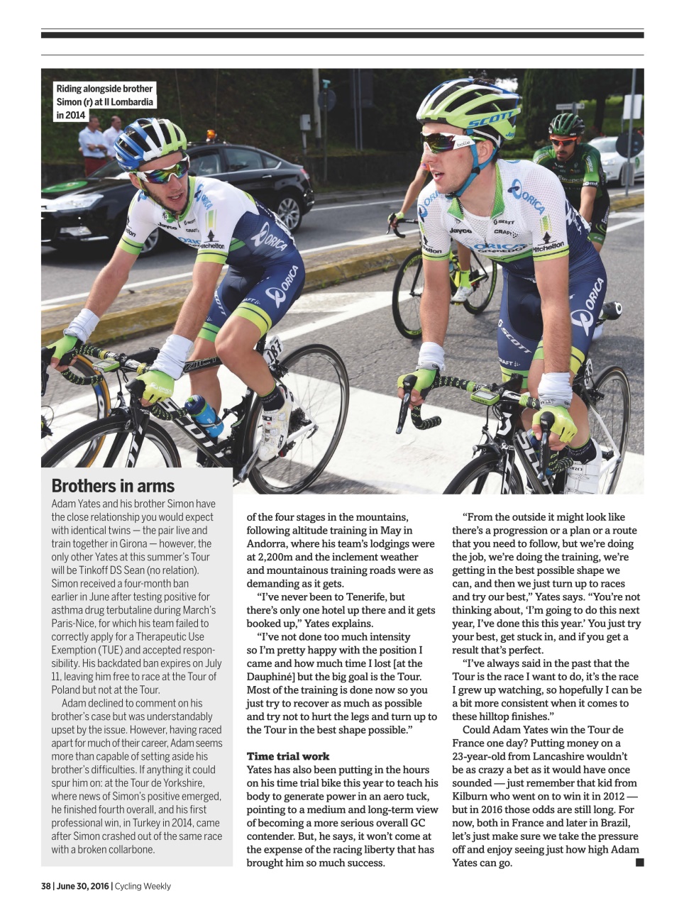 Cycling Weekly Preview Pages