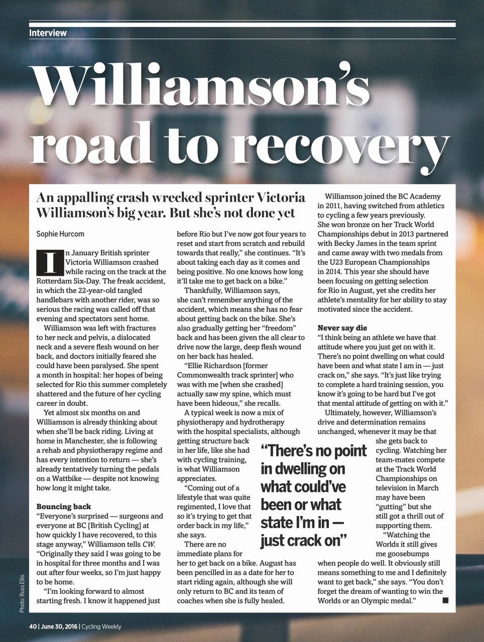 Cycling Weekly Preview Pages