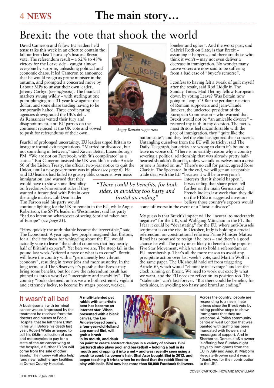 The Week Preview Pages