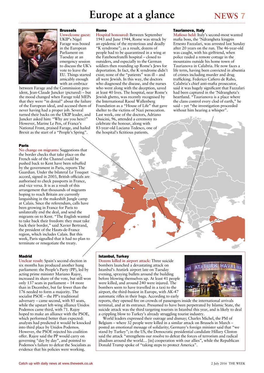 The Week Preview Pages