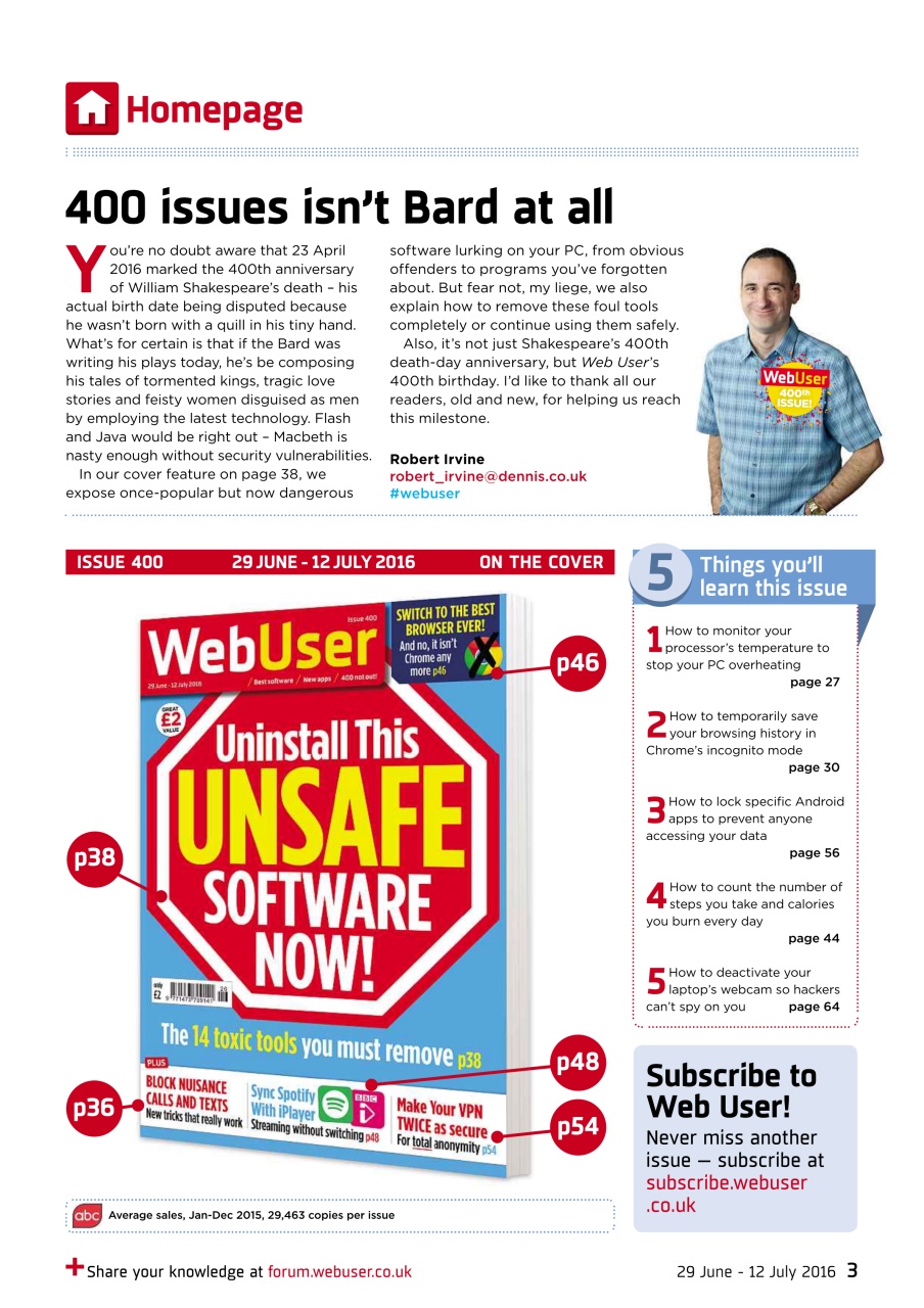 Webuser Preview Pages