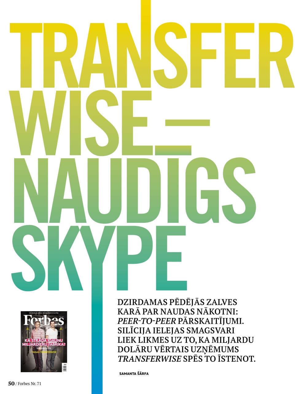 Forbes Latvia Preview Pages