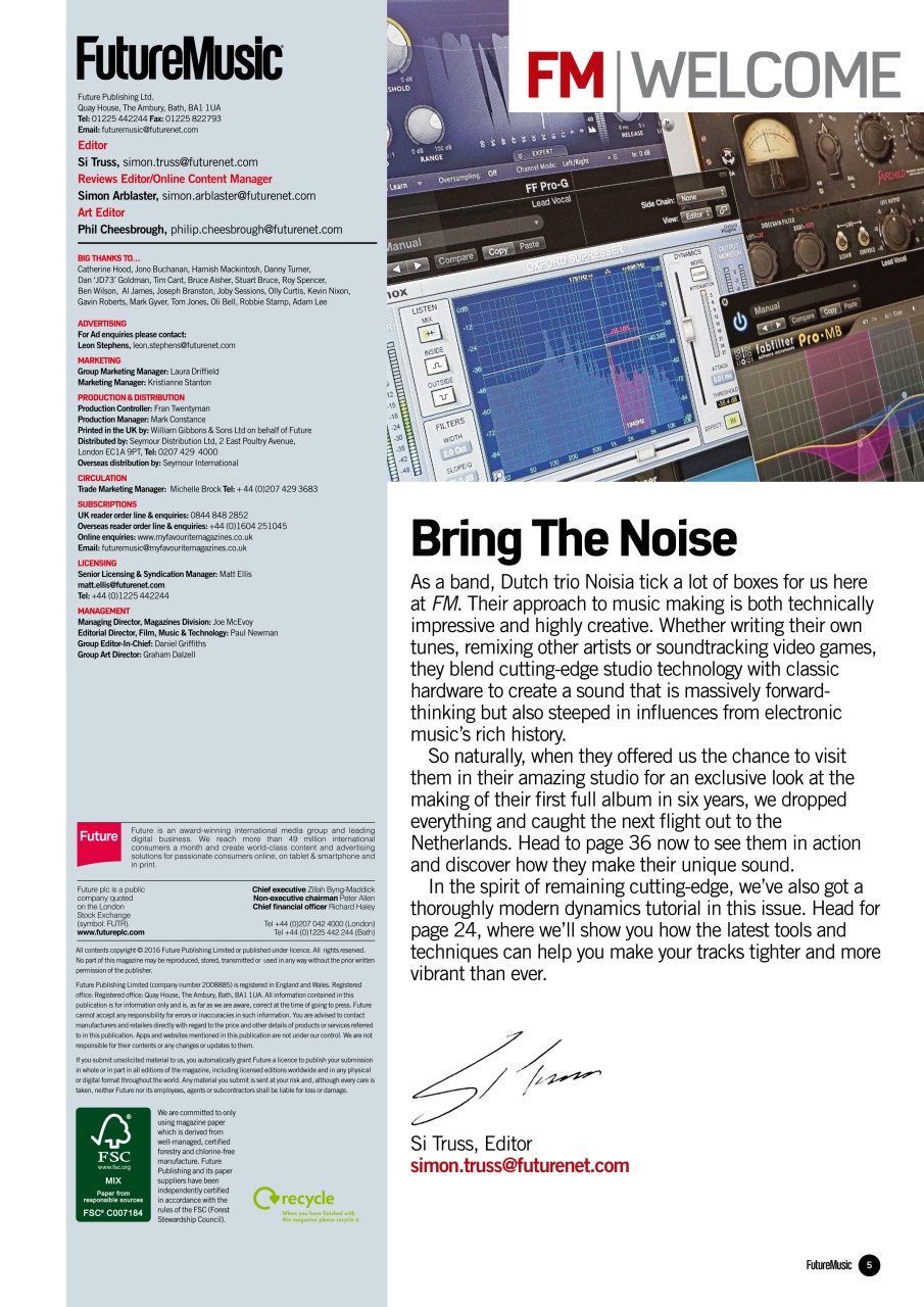 Future Music Preview Pages