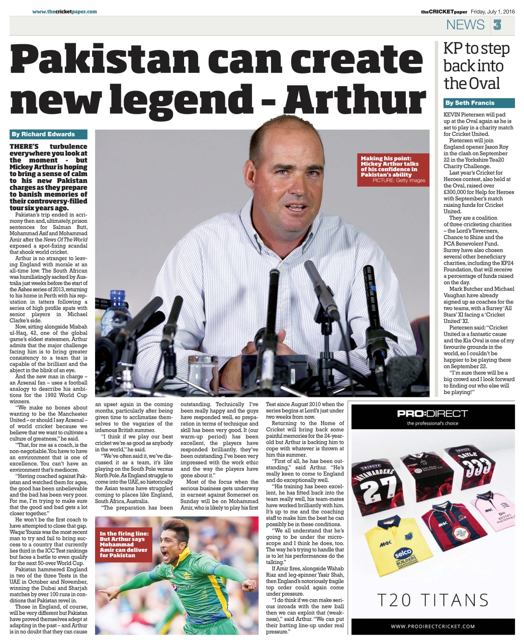 The Cricket Paper Preview Pages