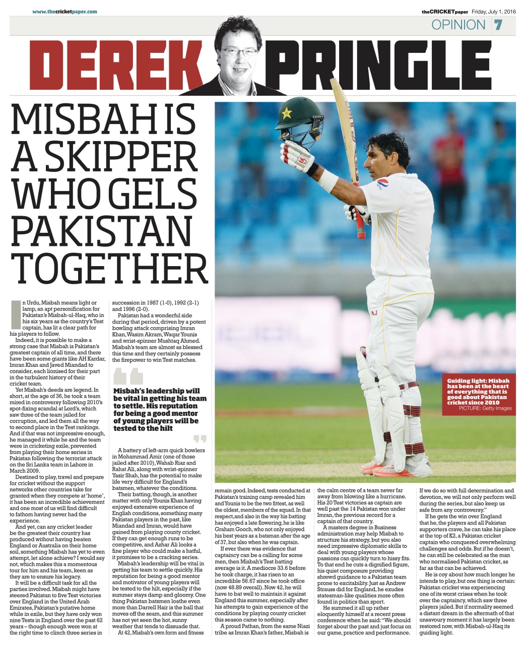 The Cricket Paper Preview Pages
