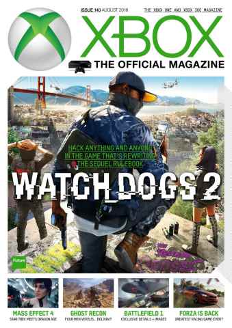 Official Xbox Magazine (UK Edition) issue August 2016