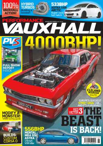 Performance Vauxhall issue No. 182 4000 BHP!