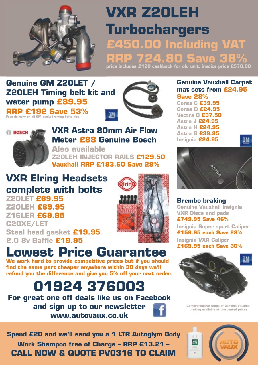 Performance Vauxhall Preview Pages