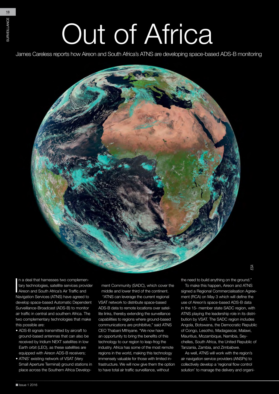 Air Traffic Management Preview Pages