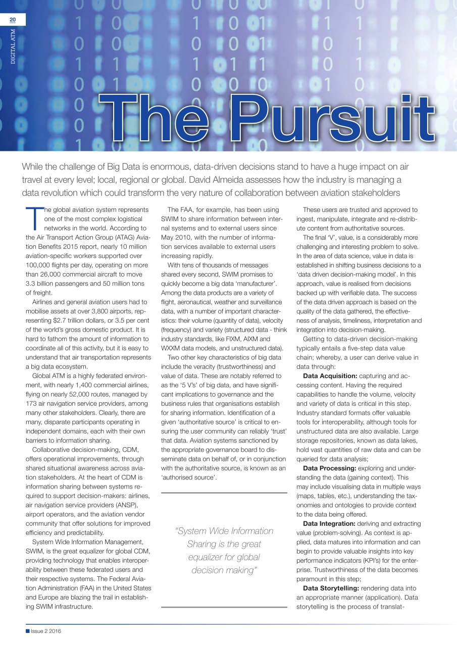 Air Traffic Management Preview Pages