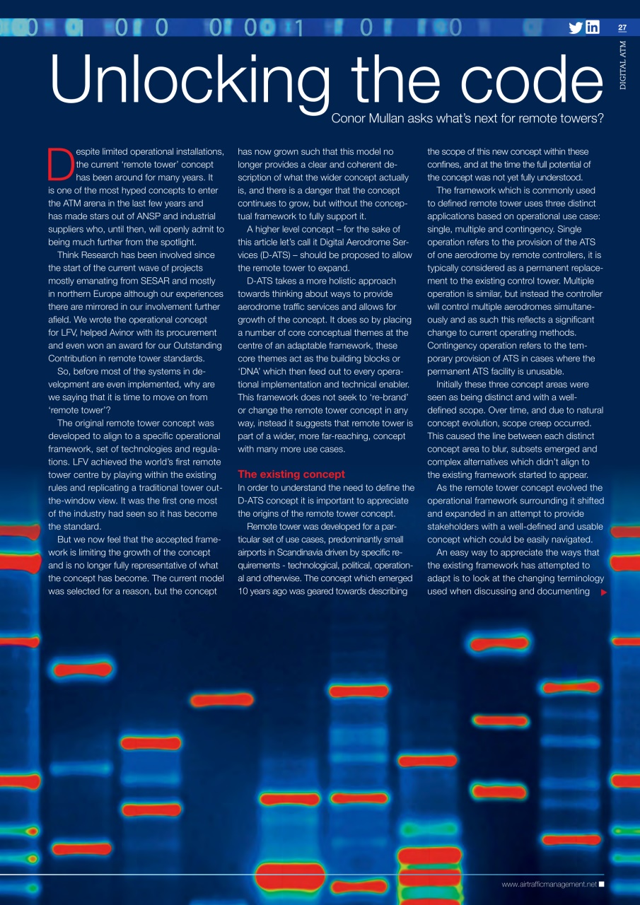Air Traffic Management Preview Pages
