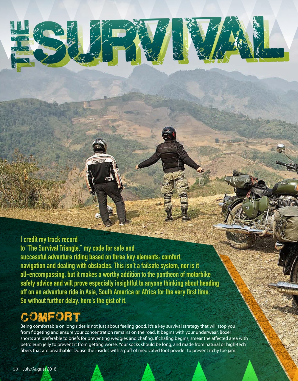 Adventure Motorcycle Preview Pages