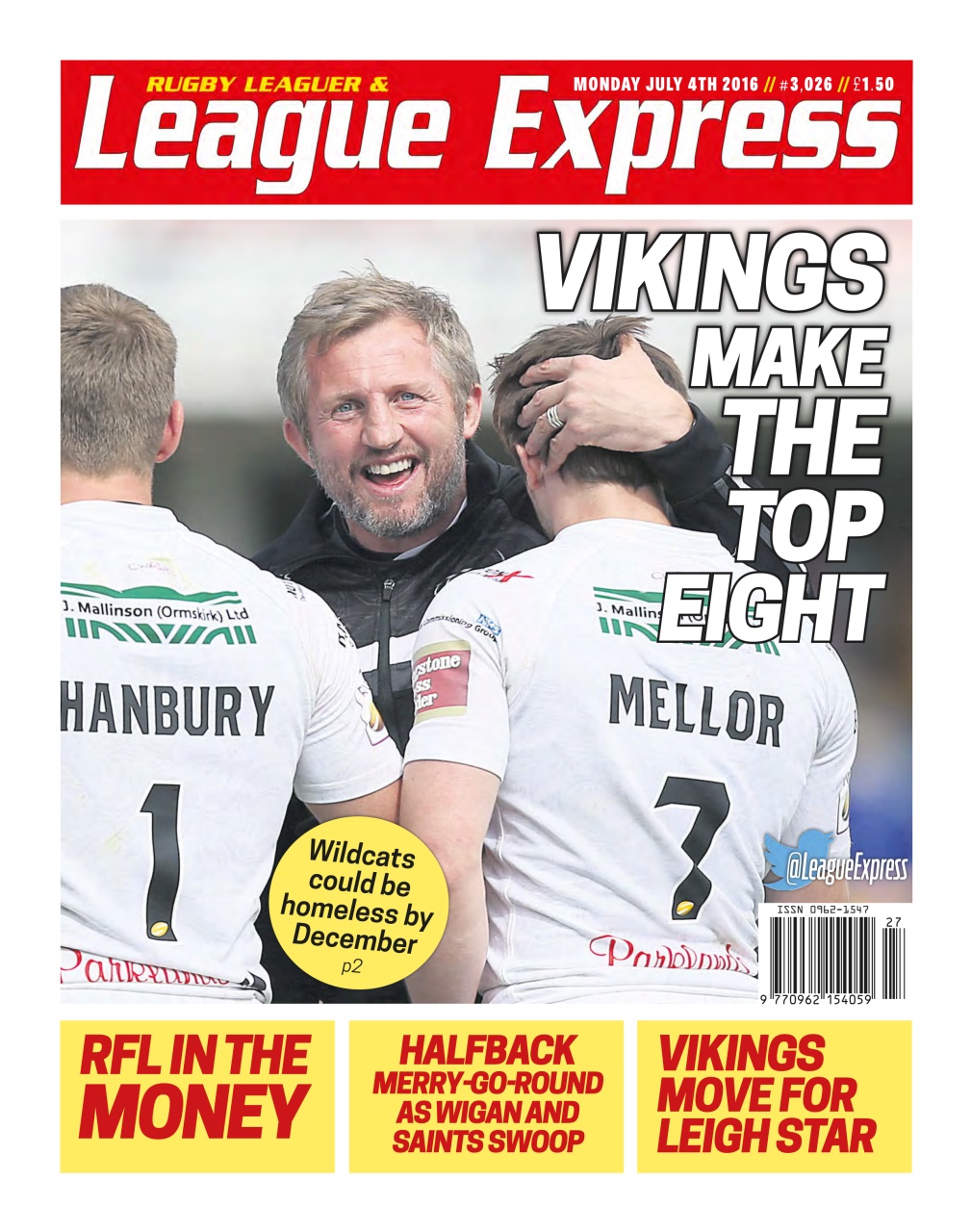 League Express Preview Pages