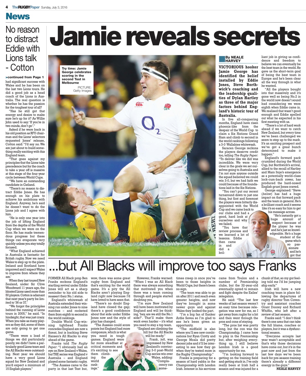 The Rugby Paper Preview Pages